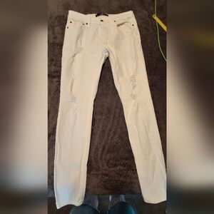 Hollister White Jeans